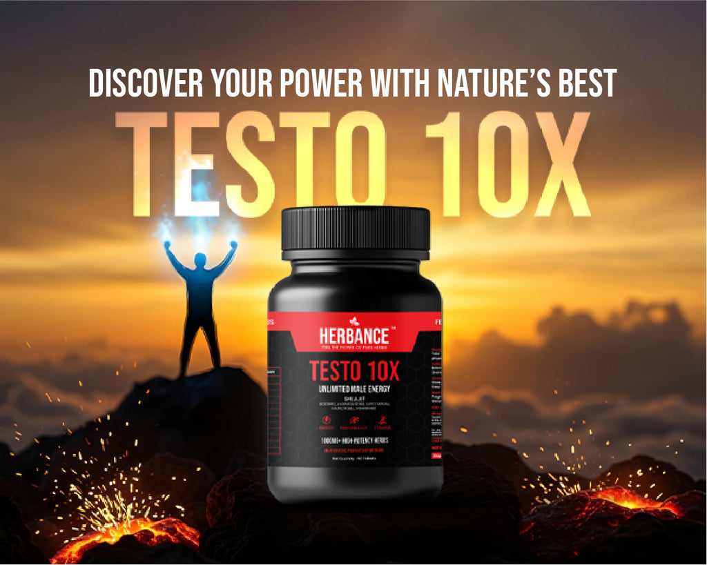 Herbance Testo 10X – Unlimited Male Energy