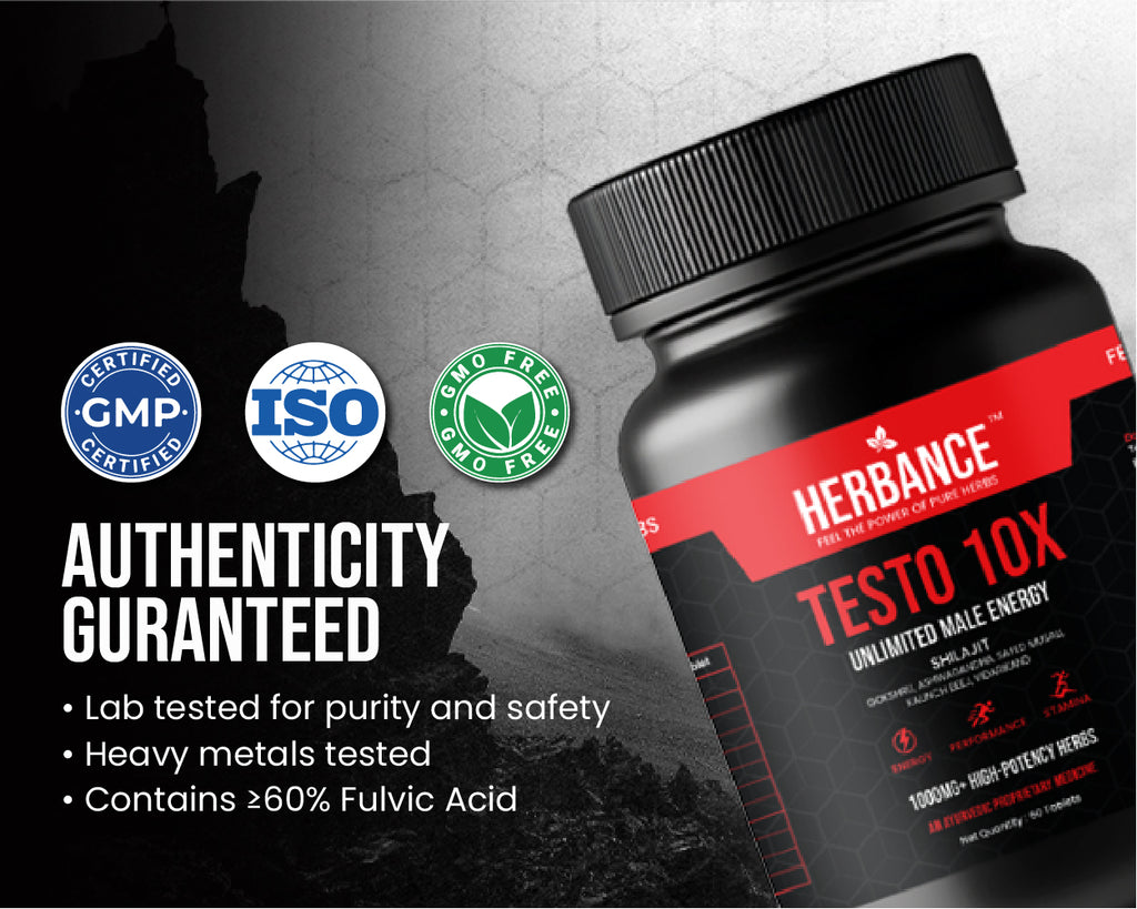 Herbance Testo 10X – Unlimited Male Energy